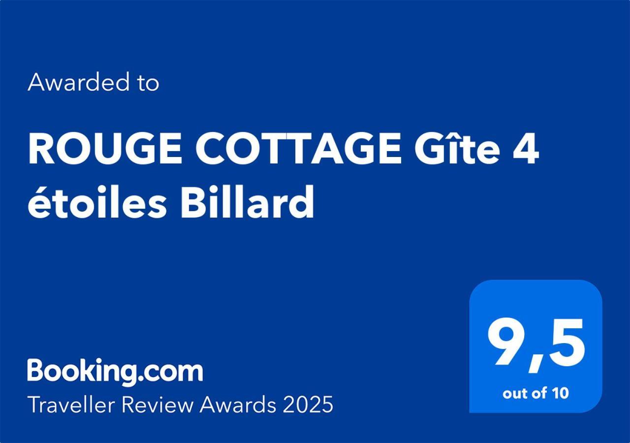 Rouge Cottage Gite 4 Etoiles Billard Gueutteville-les-Gres 외부 사진